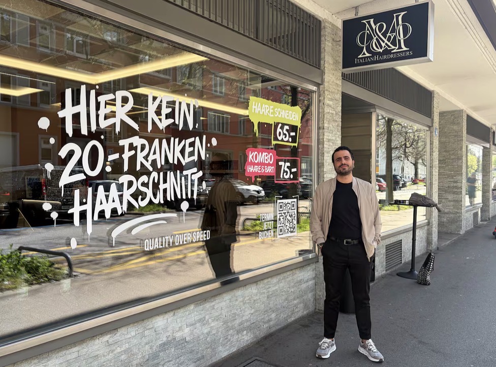 Manuel & Co. salon on Waffenplatzstrasse, Zurich